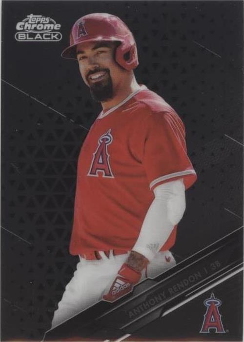 2020 Topps Chrome Black - Anthony Rendon #90