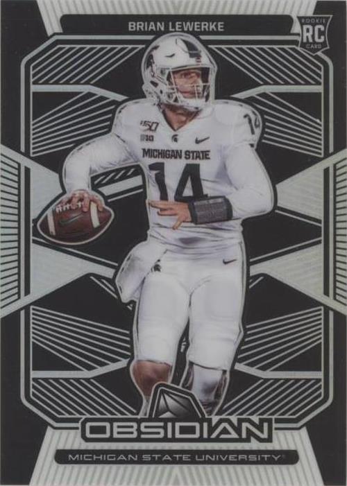 2020 Panini Obsidian Draft Picks Brian Lewerke #30