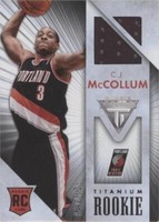 2013-14 Panini Titanium - C.J. McCollum #50