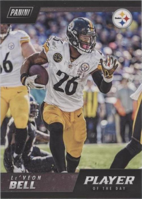 2018 Panini Player of the Day Le'Veon Bell #33