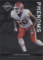 2011 Panini Limited Justin Houston #176