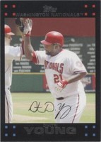 2007 Topps Updates & Highlights - Dmitri Young #UH95