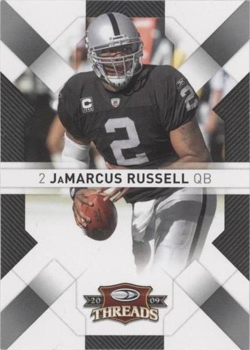 2009 Donruss Threads JaMarcus Russell #72