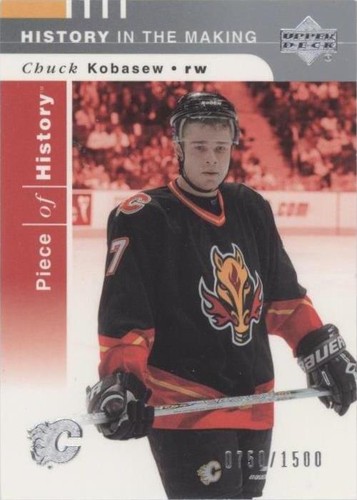 2002-03 Upper Deck Piece Of History - Chuck Kobasew #125