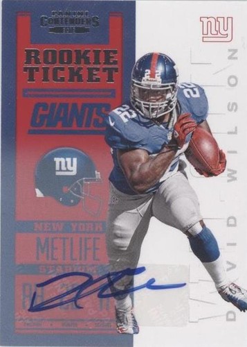 2012 Panini Contenders David Wilson #214
