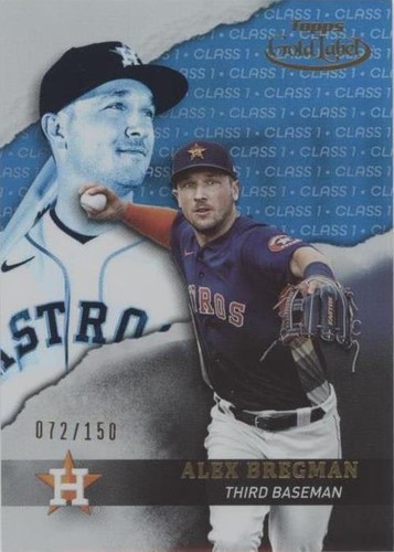 2020 Topps Gold Label - Alex Bregman #44