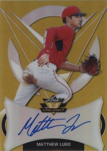 2019 Leaf Valiant - Matthew Lugo #BA-ML2