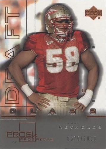 2001 Upper Deck Pros & Prospects Jamal Reynolds #91