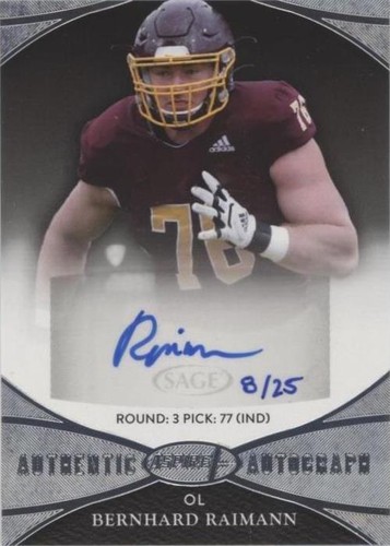 2022 Sage Aspire Bernhard Raimann #ASP-BR