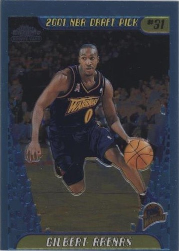 2001-02 Topps Chrome - Gilbert Arenas #157