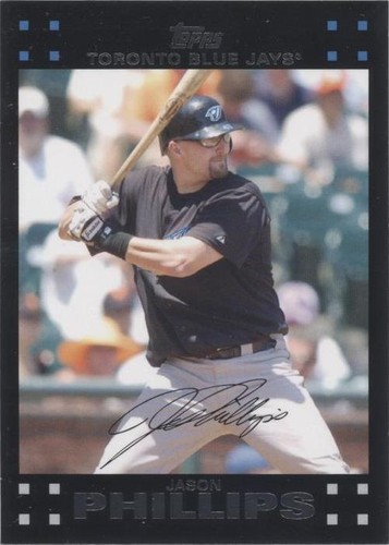 2007 Topps Updates & Highlights - Jason Phillips #UH120