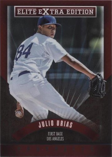 2015 Panini Elite Extra Edition - Julio Urias #136