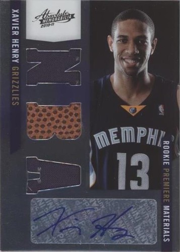 2010-11 Absolute Memorabilia - Xavier Henry #162