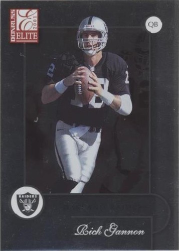 2001 Donruss Elite Rich Gannon #69
