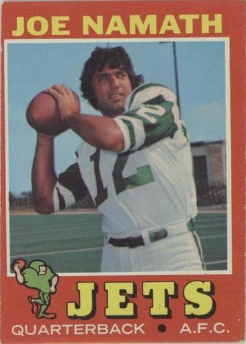 1971 Topps Joe Namath #250