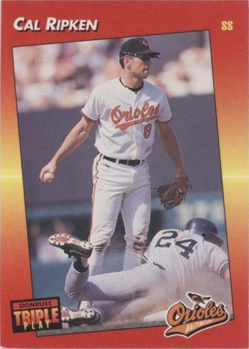 1992 Donruss Triple Play - Cal Ripken #199