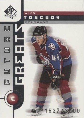 2001-02 SP Authentic - Alex Tanguay #116