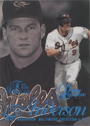 1997 Flair Showcase - Brady Anderson #9