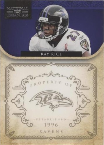 2011 Playoff National Treasures Ray Rice #13