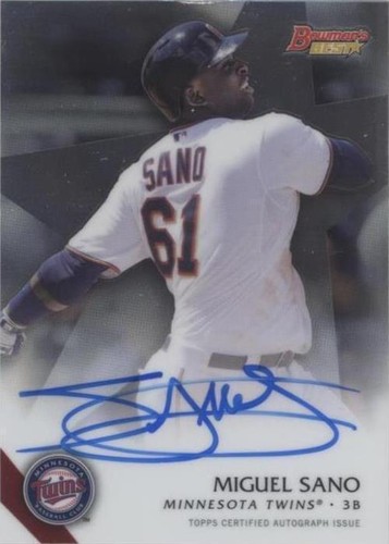 2015 Bowman's Best - Miguel Sanó #B15-MS