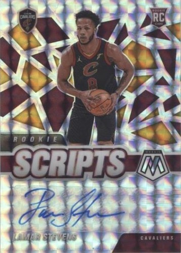2020-21 Panini Mosaic Reactive Blue #238 Lamar Stevens Cleveland