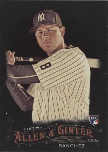 2016 Topps Allen & Ginter X - Gary Sanchez #152