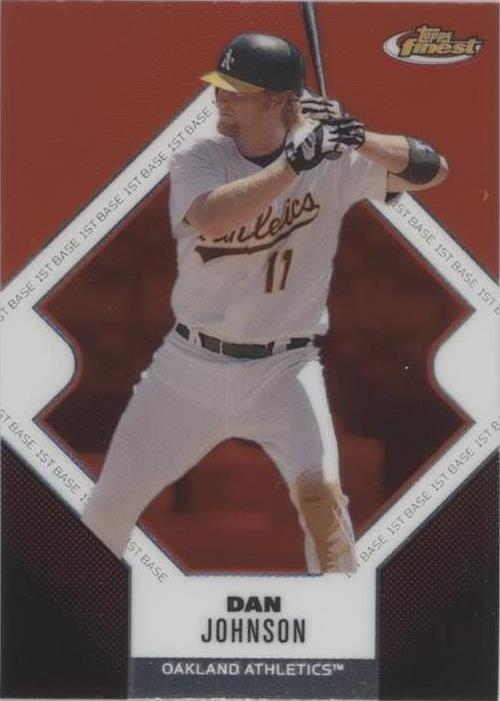 2006 Topps Finest - Dan Johnson #41