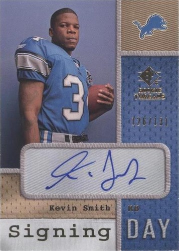 2008 SP Rookie Threads Kevin Smith #SD-KS