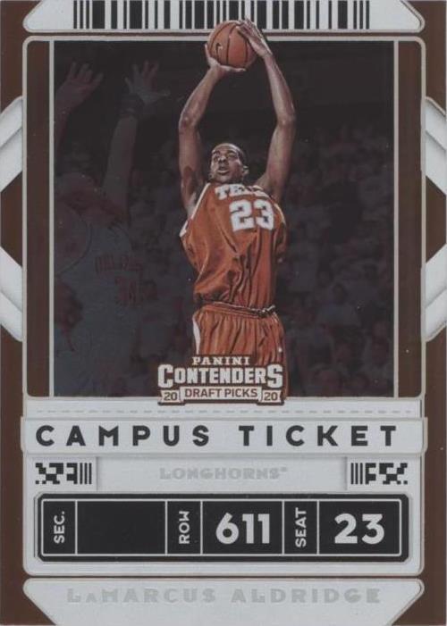 Selecciones del draft Panini Contenders 2020-21 - LaMarcus Aldridge #48