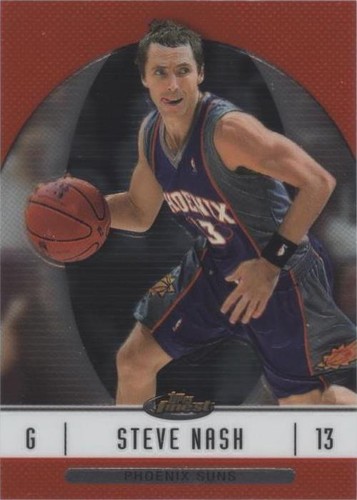 2006-07 Topps Finest - Steve Nash #8