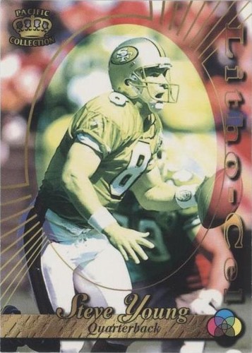 1996 Pacific Litho-Cel Steve Young #LITHO-91