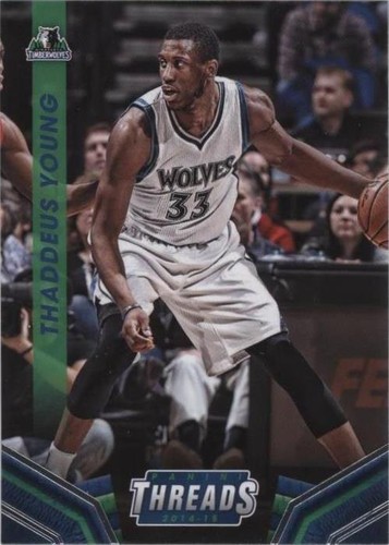 2014-15 Panini Threads - Thaddeus Young #178