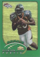 2002 Topps Chrome Clinton Portis #181
