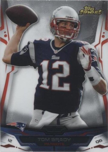 2014 Topps Finest Tom Brady #97