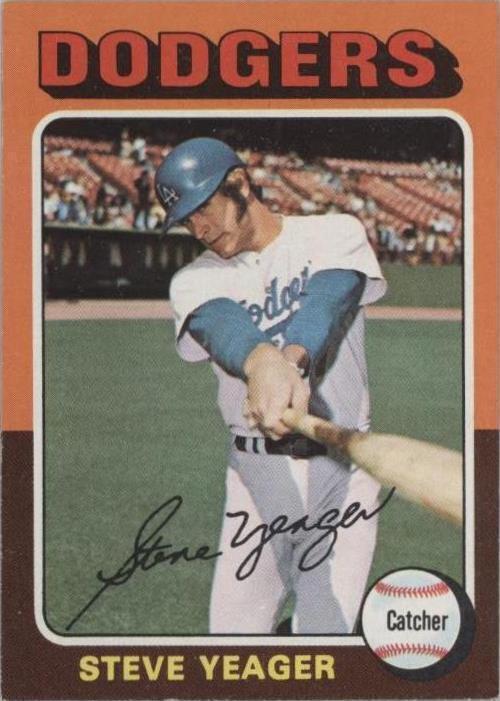 Topps 1975 - Steve Yeager #376