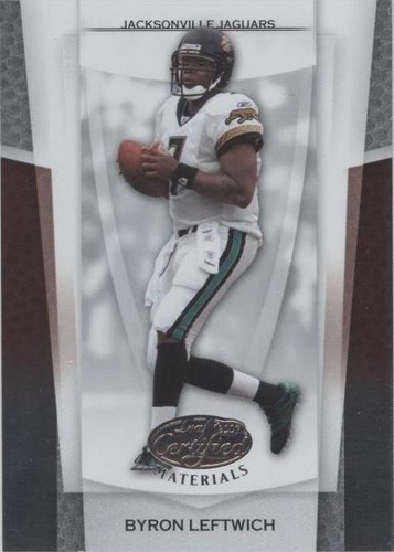 2007 Leaf Certified Materials Byron Leftwich #123