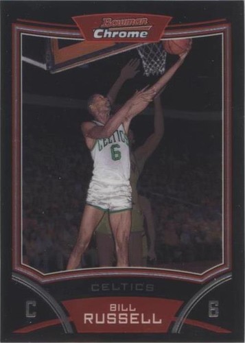 2008-09 Bowman Draft Picks & Stars - Bill Russell #106