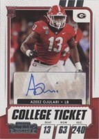 2021 Panini Contenders Draft Picks Azeez Ojulari #296