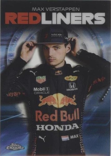 2021 Topps Chrome Formula 1 - Max Verstappen #RL-3