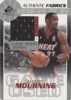 2003-04 SP Game Used - Alonzo Mourning #AM-J