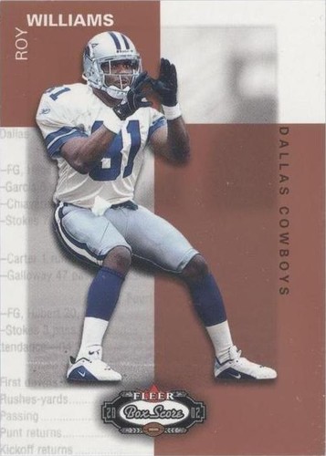 2002 Fleer Box Score Roy Williams #152