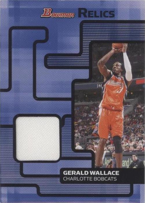 Selecciones y estrellas del draft de Bowman 2007-08 - Gerald Wallace #BR-GW