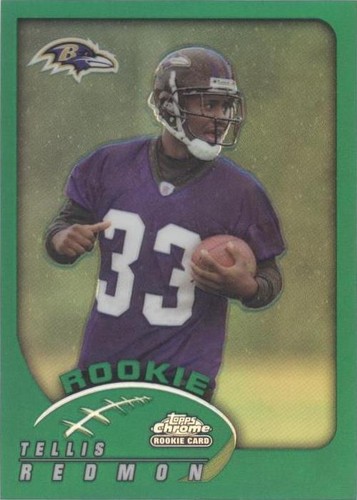 2002 Topps Chrome Tellis Redmon #262