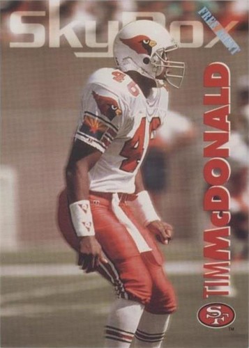 1993 Skybox Impact Tim McDonald #294