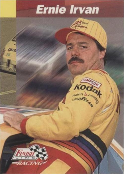 1993 Pro Set Finish Line - Ernie Irvan #40