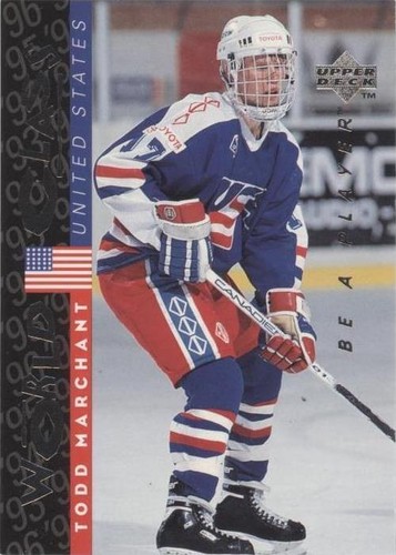 1995-96 Upper Deck Be a Player - Todd Marchant #190