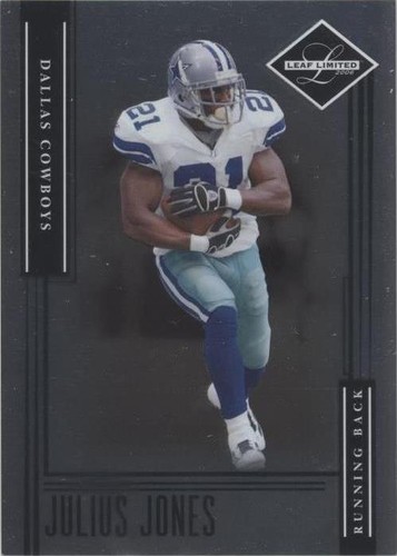 2006 Leaf Limited Julius Jones #42