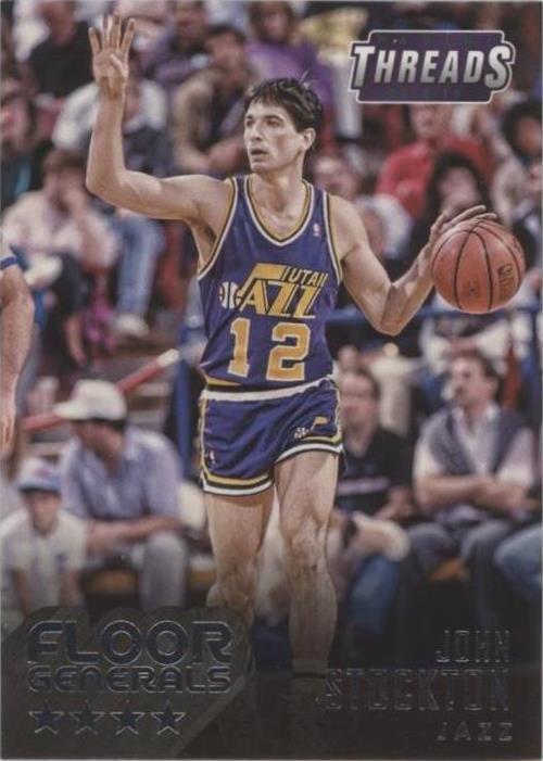2015-16 Panini Threads - John Stockton #9