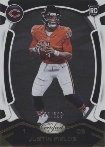 2021 Panini Certified Justin Fields #104