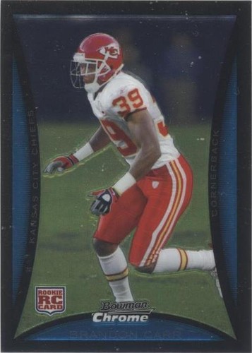 2008 Bowman Chrome Brandon Carr #BC40